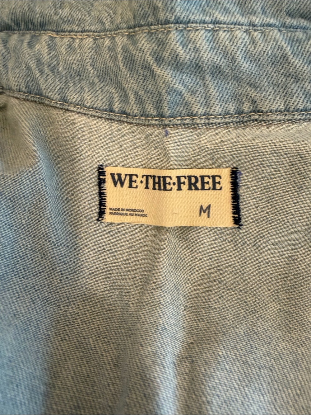 We The Free Marci Denim Short-Sleeve Jumpsuit - Picture 4 of 4